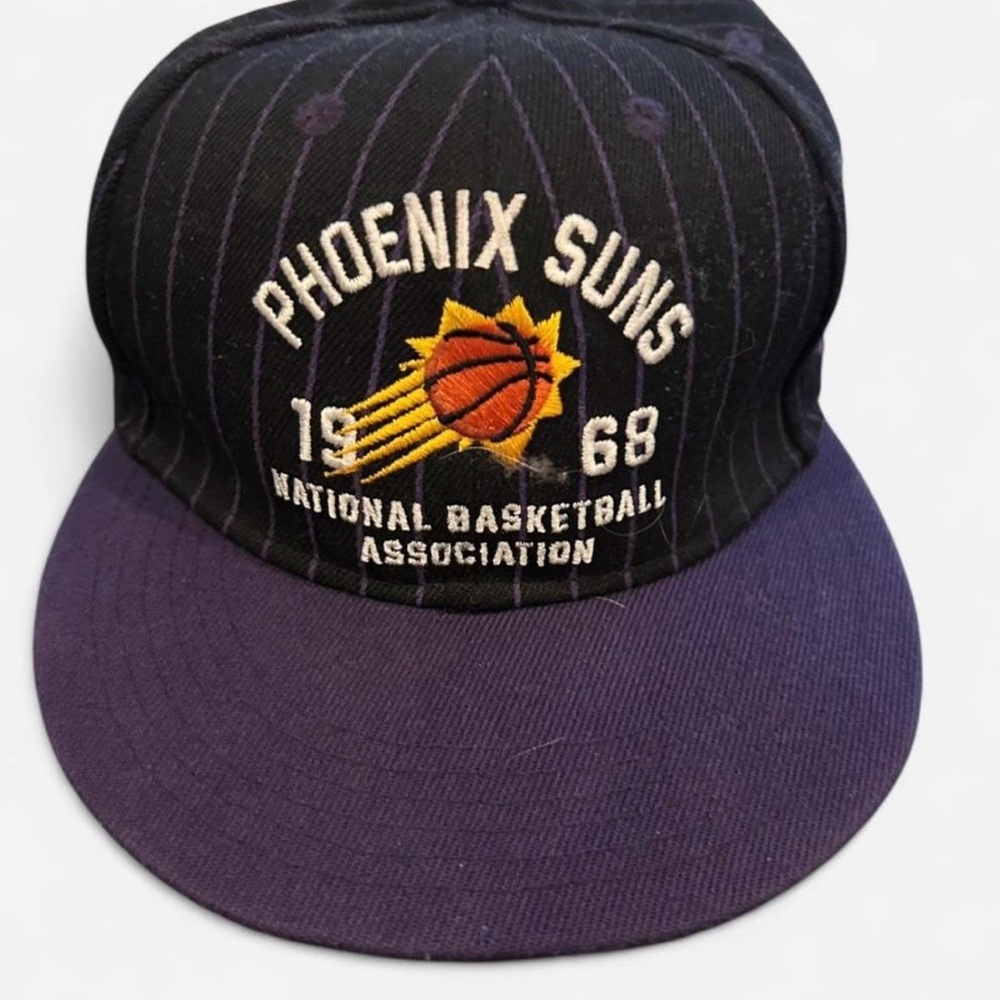NBA Phoenix Suns Black and Purple Hat